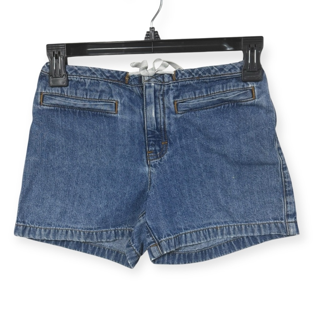 GAP Blue Jean Shorts with Distressed Details
